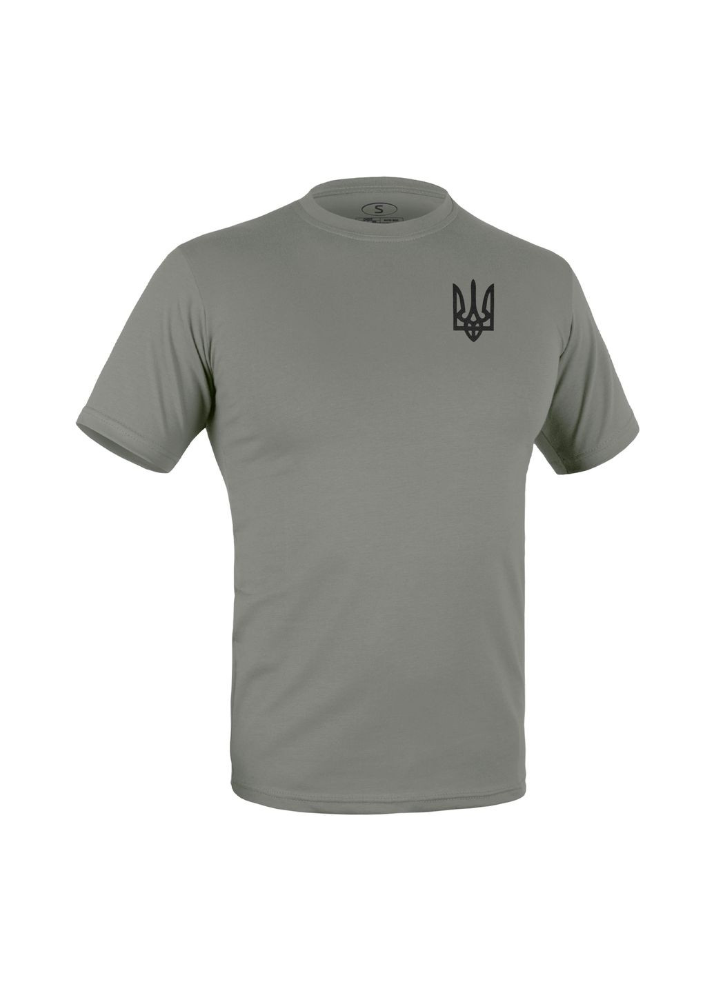 Футболка с рисунком Трезубец Logo Foliage Green P1G (315823228)