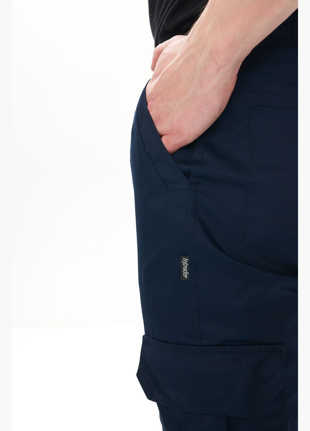 Синие повседневный, кэжуал демисезонные прямые брюки Intruder