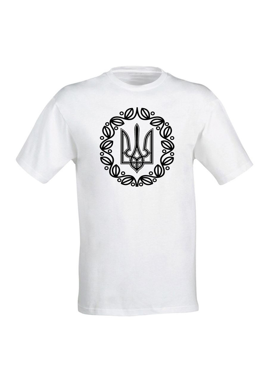Футболка з українською національною символікою "Герб України" 3 Кавун футболка (316288435)