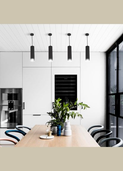 Світлодіодний підвісний світильник Feron HL570 14Вт 4000K чорний Ardero (329440051)