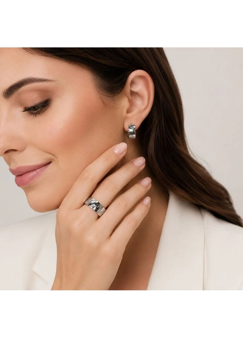 Серебряный комплект украшений Cartier | Черное покрытие – смелый акцент для твоего образа! Family Jewelry House (351897772)