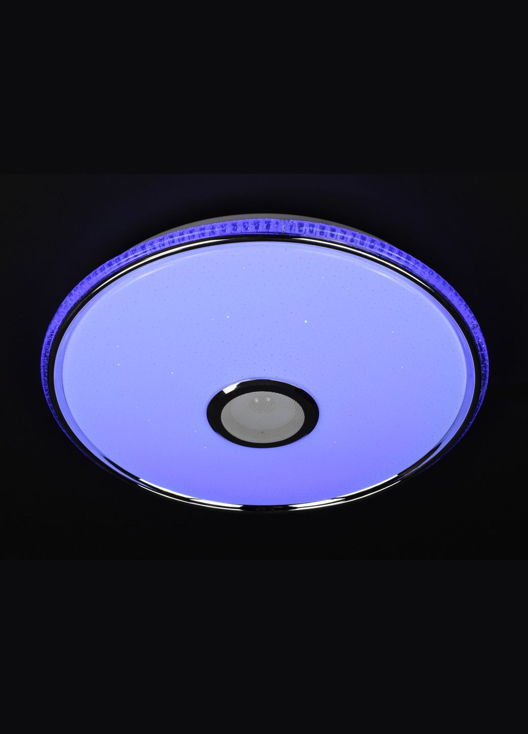 Современный круглый потолочный светильник SMART LED с Bluetooth с пультом 27261 Белый 7х40х40 см. Sunnysky (364768792)