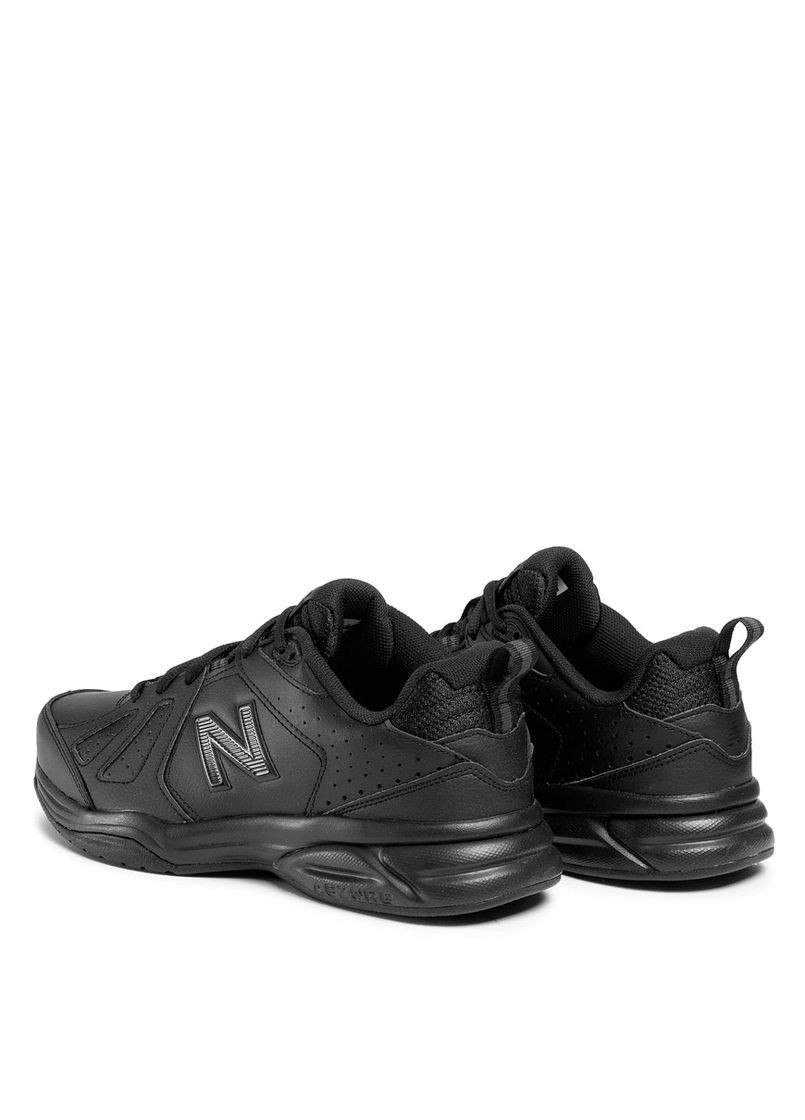 Чорні всесезон чоловічі кросівки mx624ab5 чорний шкіра New Balance