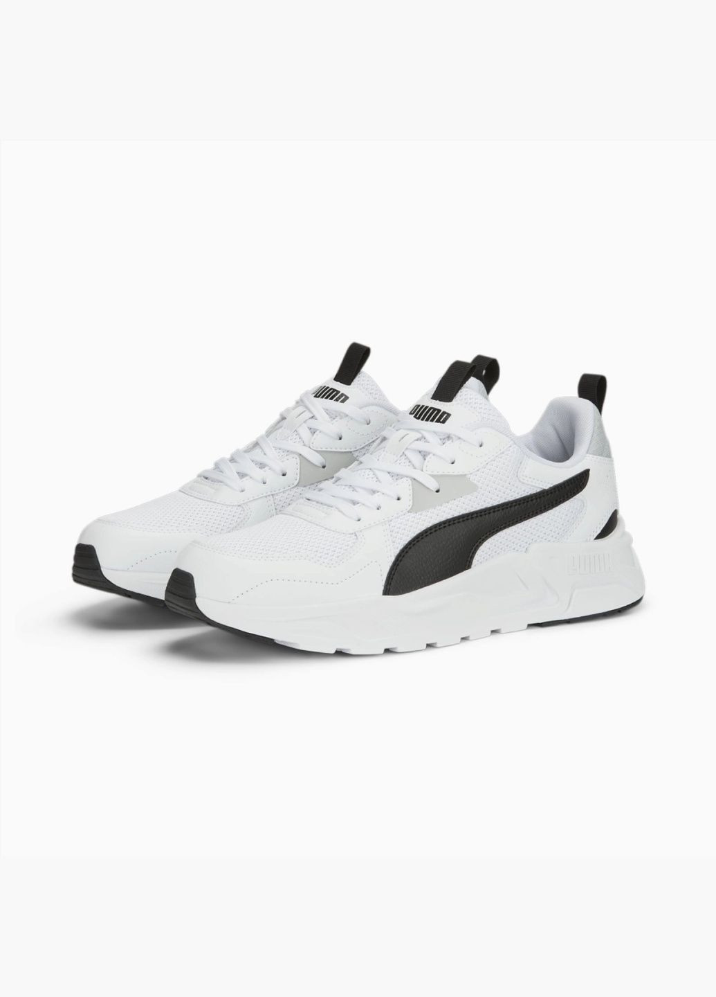 Білі Осінні кросівки чоловічі trinity lite sneakers white 389292-02 Puma