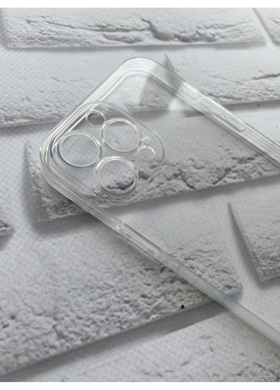 Силиконовый чехол с защитой камеры на iPhone 13 Pro Max Silicone Case (359490470)