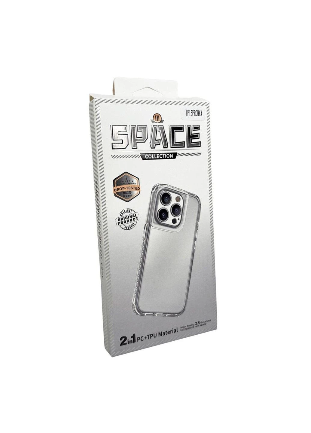 Протиударний чохол для смартфона III для iPhone 13 Pro Transparent Space (382922488)