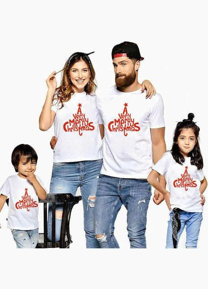 Футболки Фэмили Лук Family Look для всей семьи. A waryerry christmass Кавун футболка (316305158)