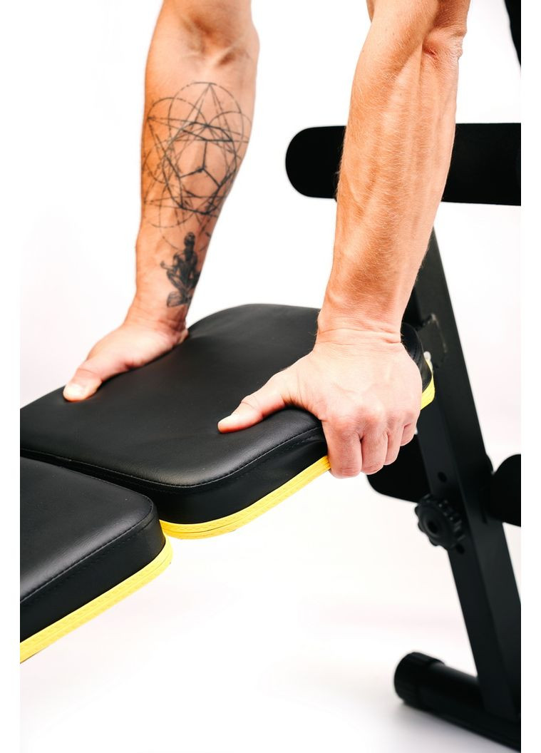 Скамейка тренировочная WB-001 для пресса. Besport (365718086)