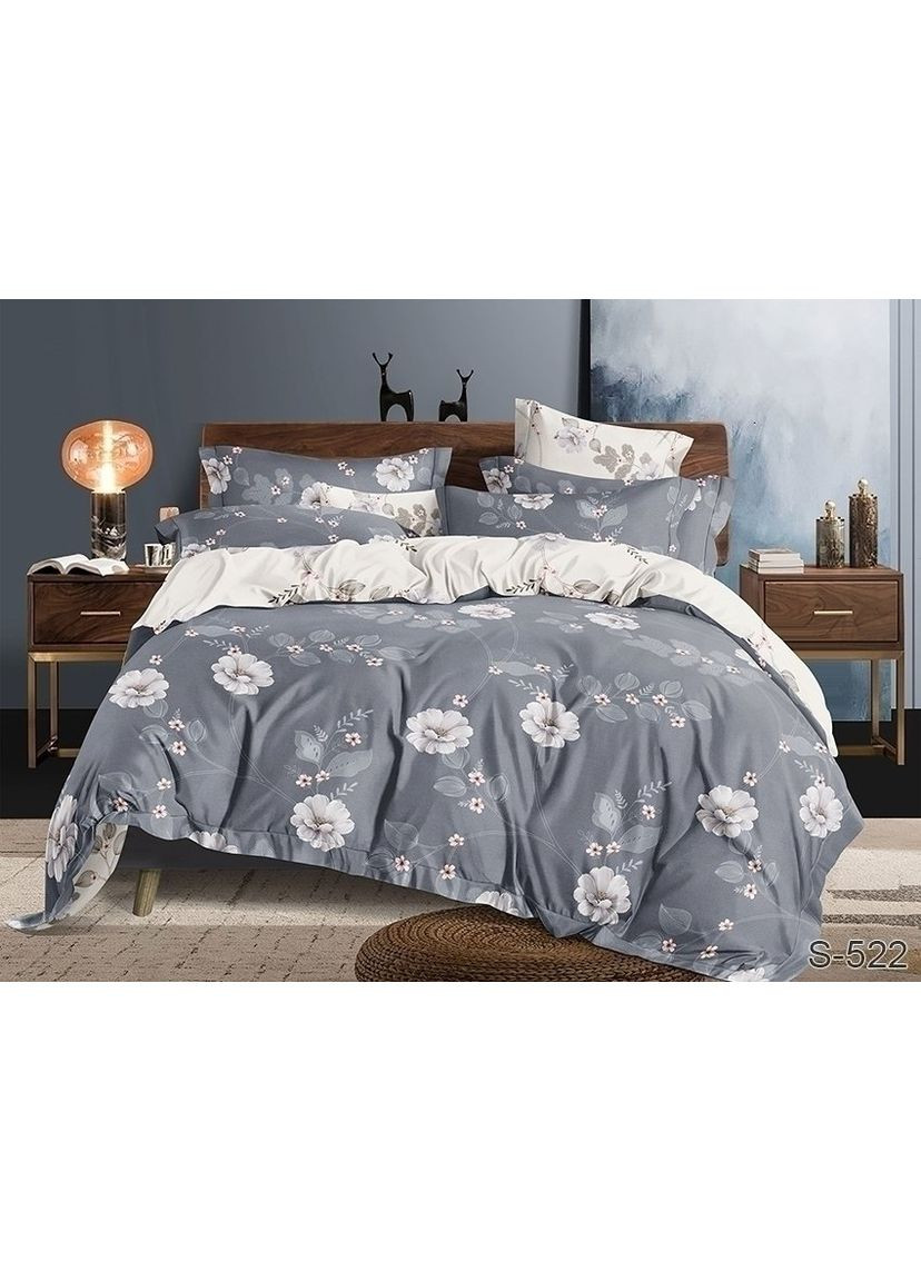 Комплект постільної білизни з компаньйоном S522 Полуторний 50x70 см/70x70 см Tag (367583639)