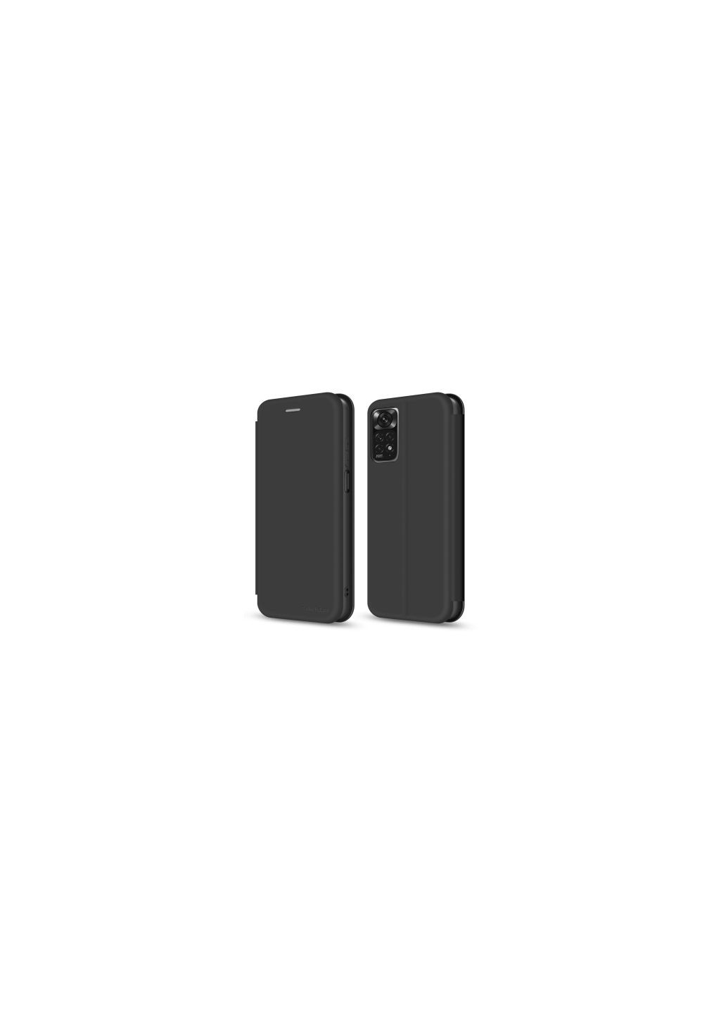 Чехол для мобильного телефона Xiaomi Redmi Note 11 Flip (SoftTouch PU) Black (MCP-XRN11BK) MakeFuture xiaomi redmi note 11 flip (soft-touch pu) black (275099180)