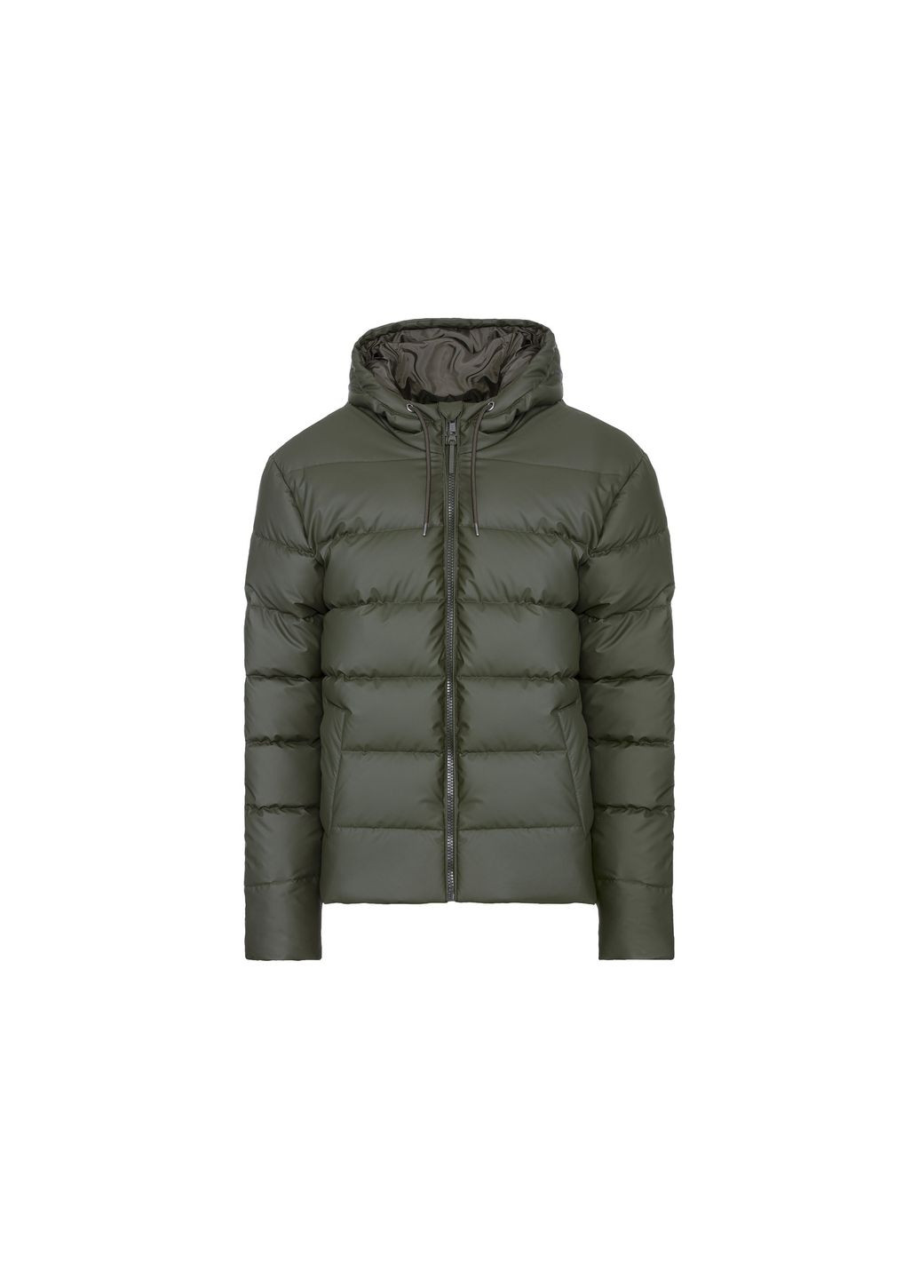 Оливкова (хакі) демісезонна куртка демісезонна водовідштовхувальна та вітрозахисна для чоловіка bionic-finish® eco 446107 хакі куртка-лайнер Livergy