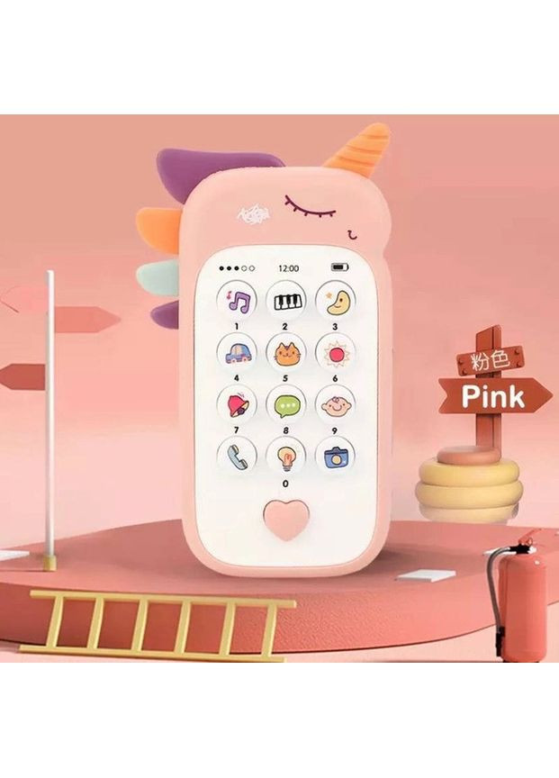 Детская музыкальная игрушка Телефон Unicorn No Brand (365720898)