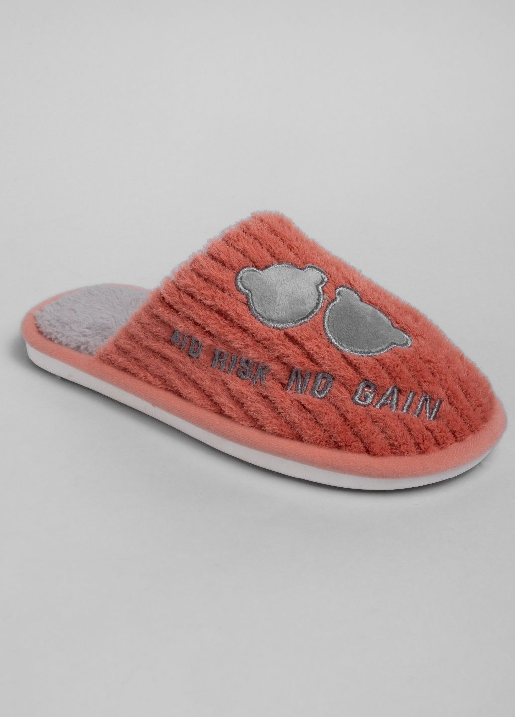 Белые тапочки женские pt618 оранжевые 342440 Power