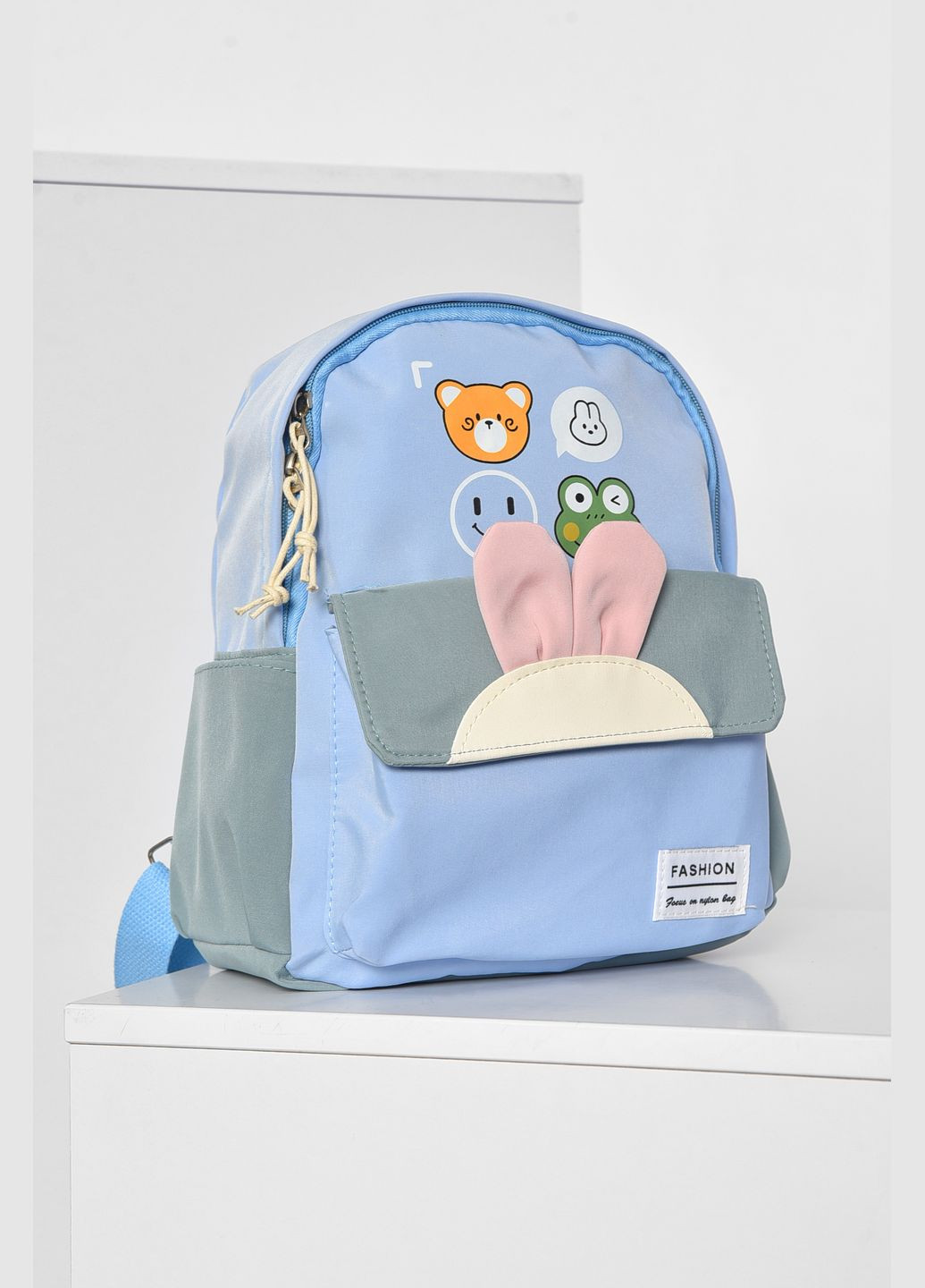 Рюкзак детский для девочки голубого цвета Let's Shop (299147318)