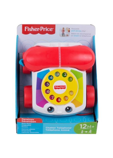 Игрушкакаталка "Веселый телефон" (FGW66) Fisher-Price (293484310)