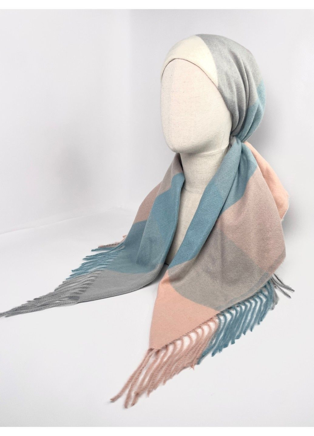 Бандана подвійна тепла з імітацією хустки BANDANA QUEEN (371773067)