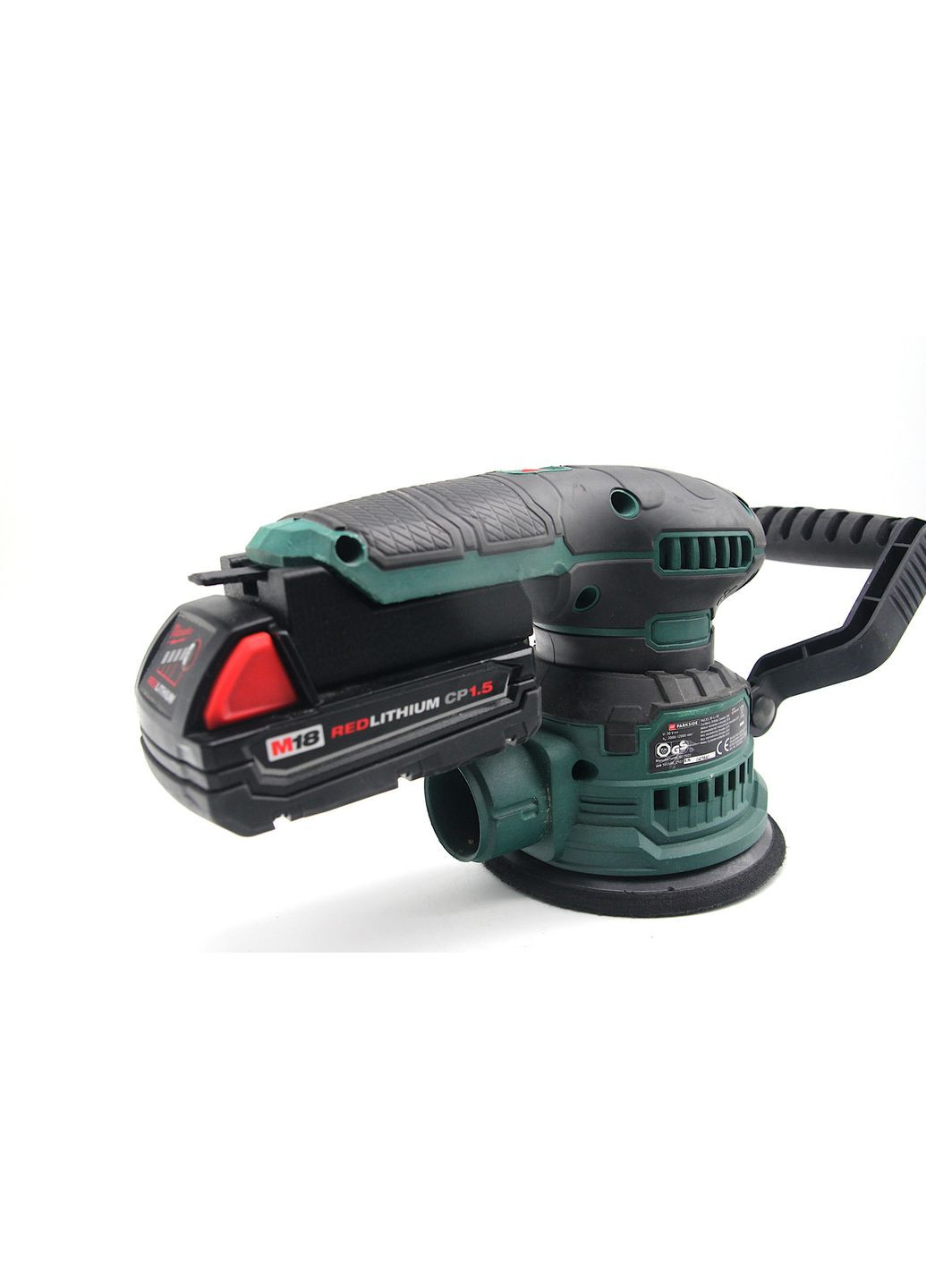 Переходник из аккумулятора Milwaukee на инструмент Parkside No Brand (365797461)