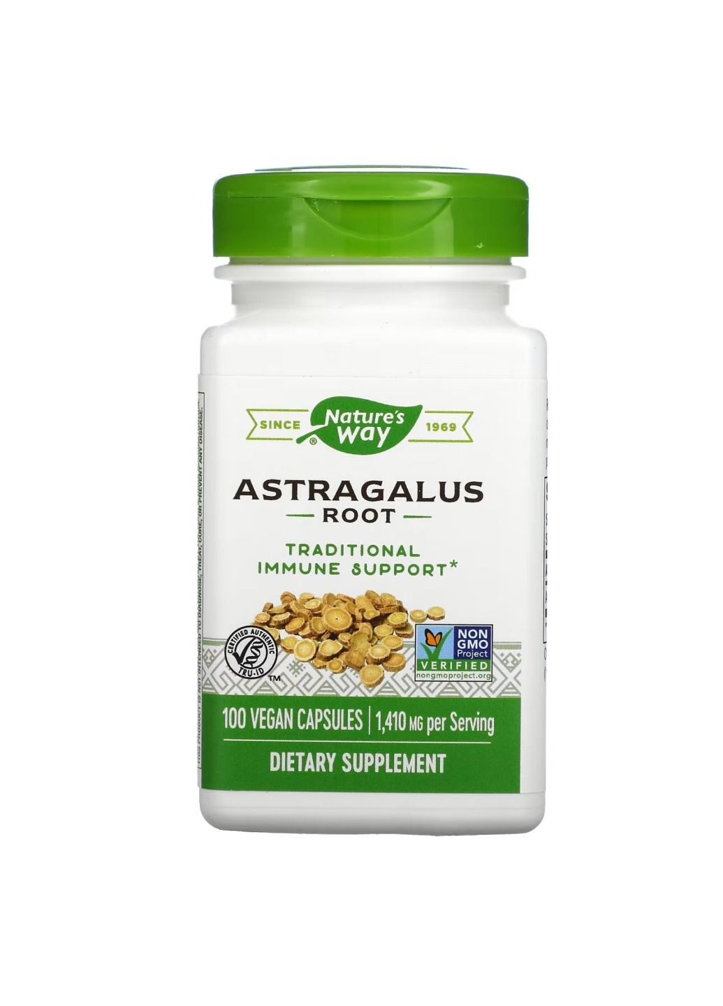 Добавка Astragalus Root - 100 vcaps Nature's Way (280899378)