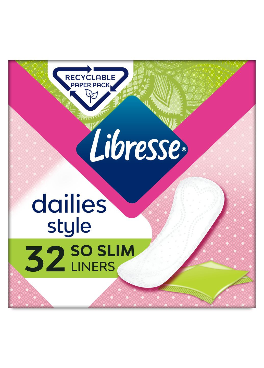 Прокладки щоденні Dailies Style Normal ультратонкі, 32 шт. Libresse (328231459)