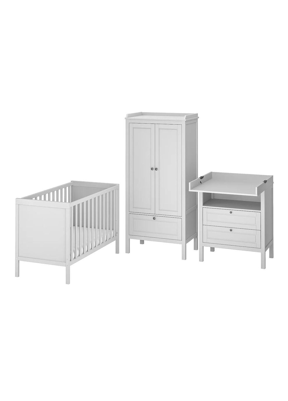 Набір з 3 предметів. дитячі меблі ІКЕА SUNDVIK 60х120 см (s09505816) IKEA (278408016)