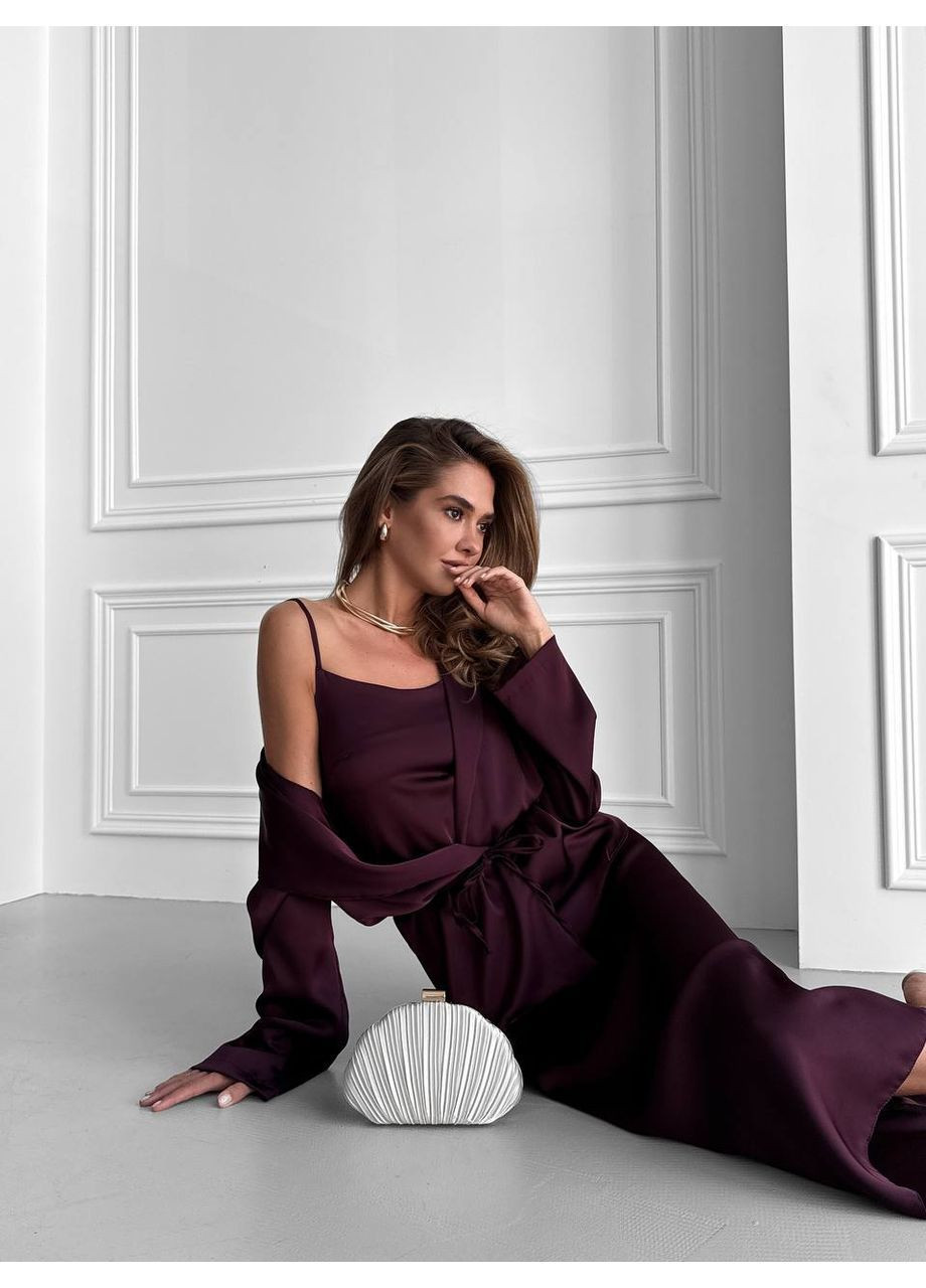 Женский костюм (кардиган и платье) No Brand (365805000)