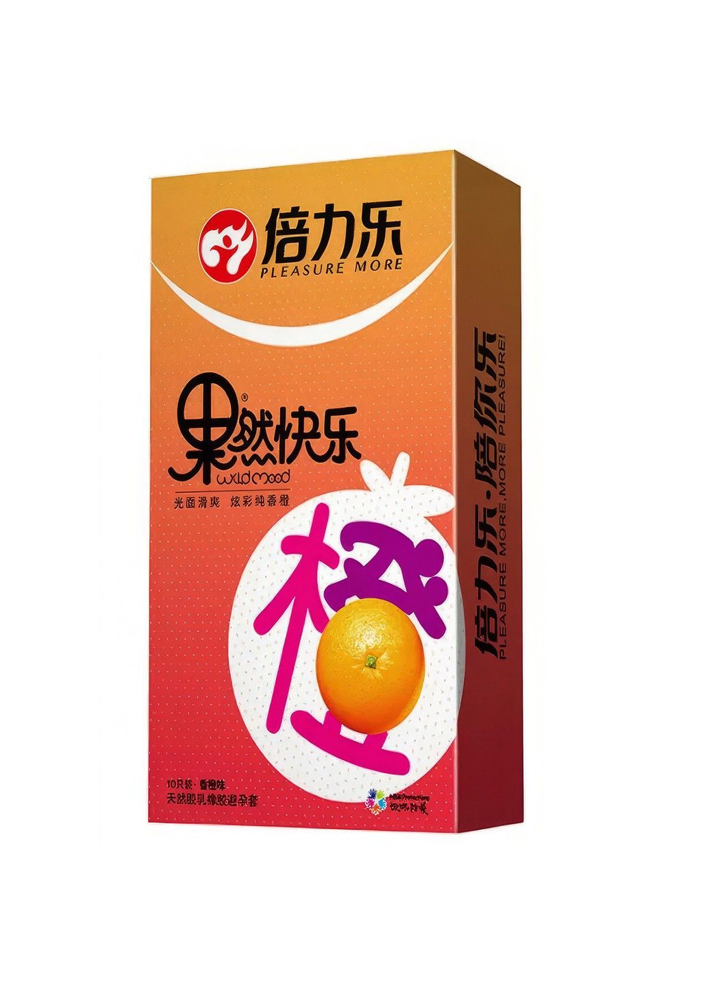 Презерватив Beilile Orange с вкусом апельсина 10 шт. HBM Group (284279088)