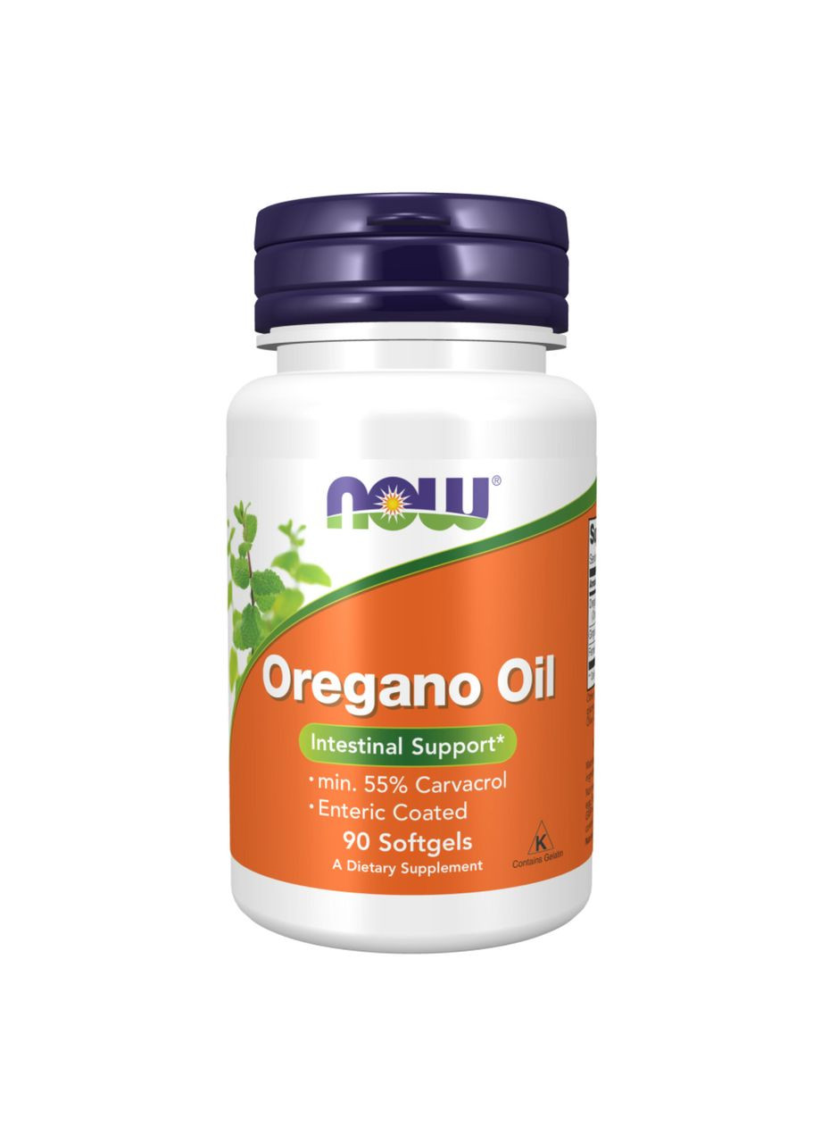 Oregano Oil Enteric - 90 sgels Now Foods (369398928)