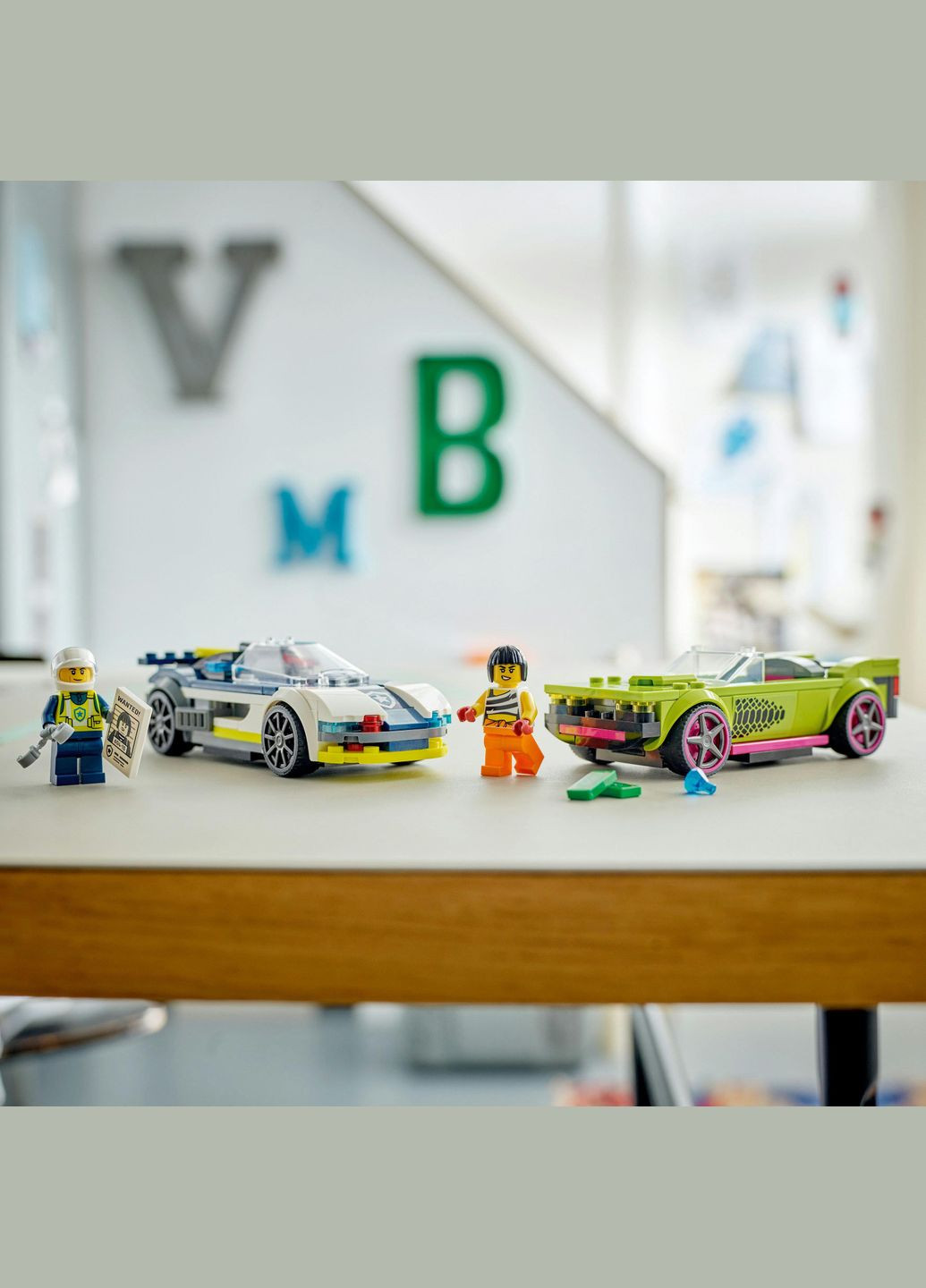 Конструктор City Переслідування маскара на поліцейському автомобілі, 213 деталей () Lego 60415 (328397982)