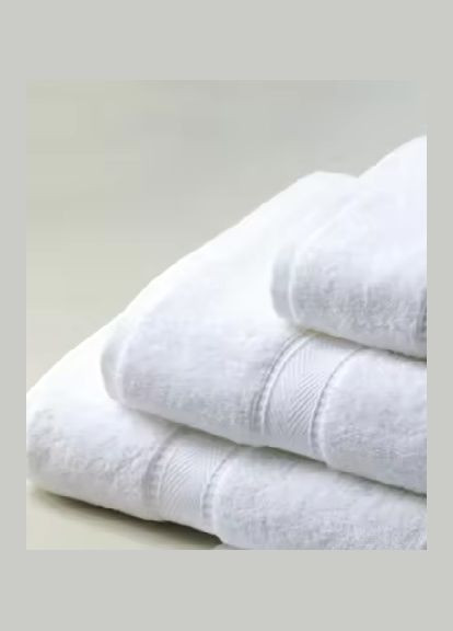 Набор полотенец 3в1 No Brand белый