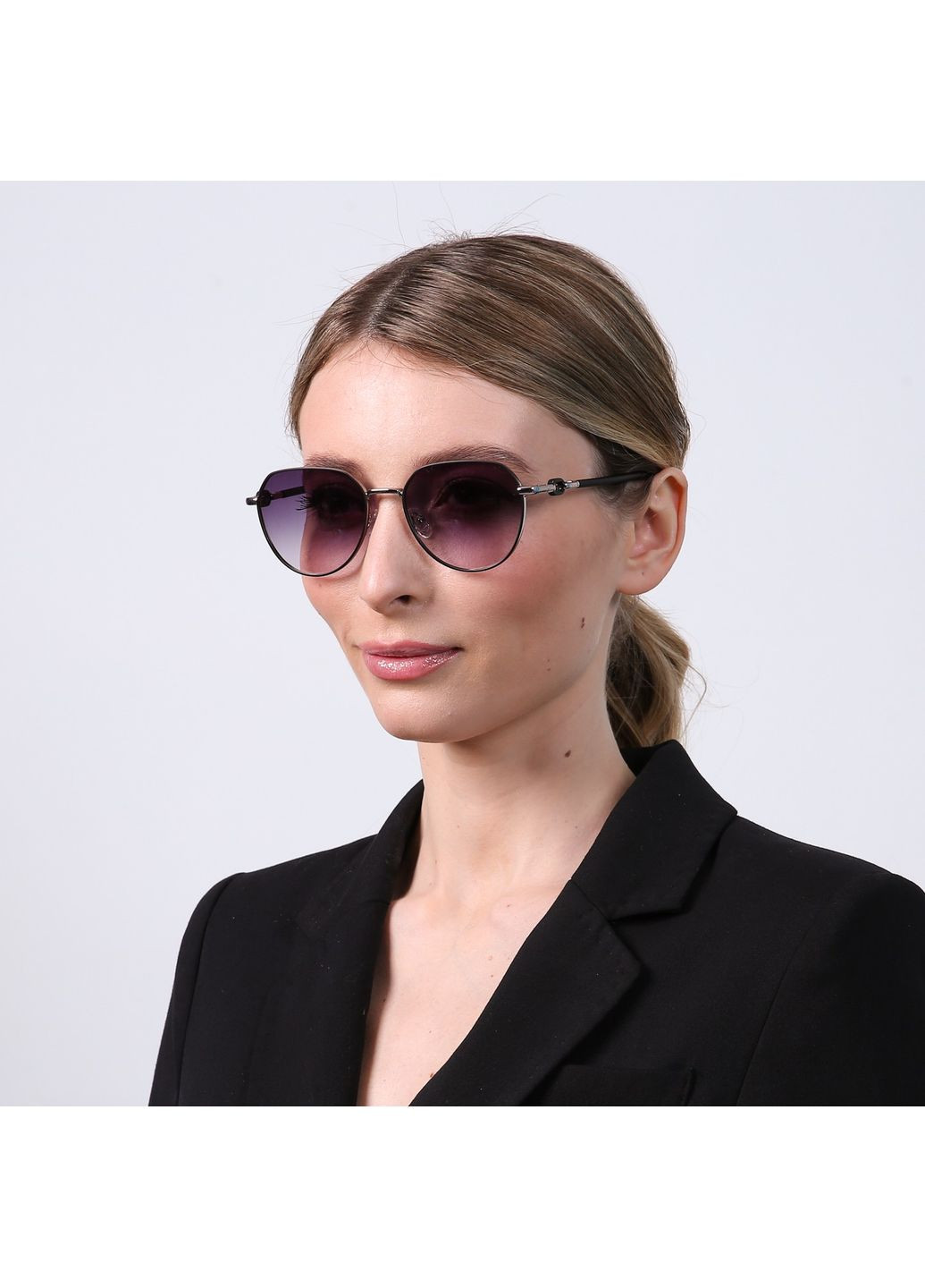 Сонцезахисні окуляри з поляризацією Фешн жіночі LuckyLOOK 723-887 (322791264)