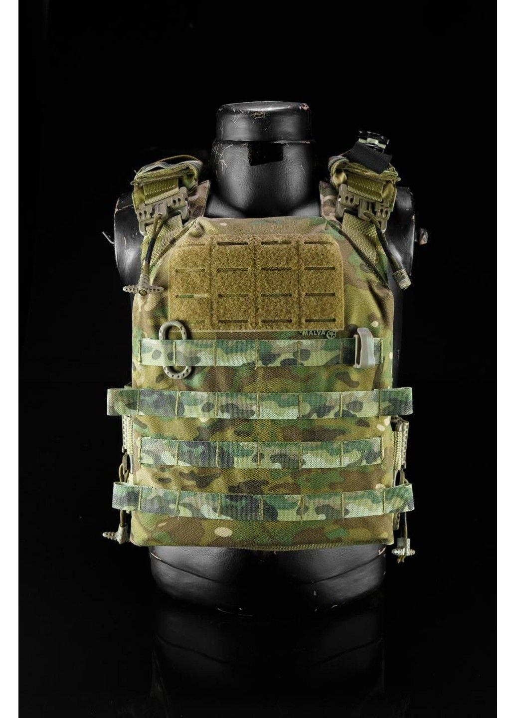 Тактична плитоноска жилет із швидким скиданням Cordura 1000D з IRR обробкою (без плит) Мультикам No Brand (332634892)