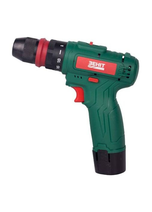 Шурупокрут-дриль акумуляторний США-12/15 S1 DFR 12В 1х1.5А·рік 18Нм 350·1350об·хв 0.95кг Зеніт Профі (360393982)