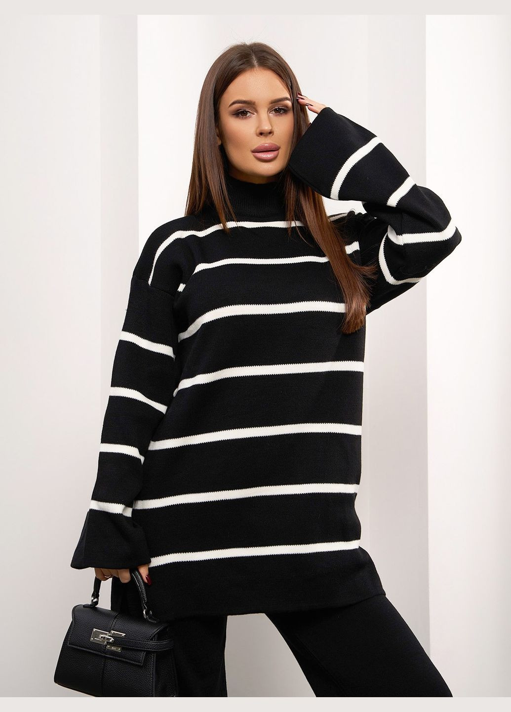 Трендовий оверсайз костюм у смужку No Brand (314903345)