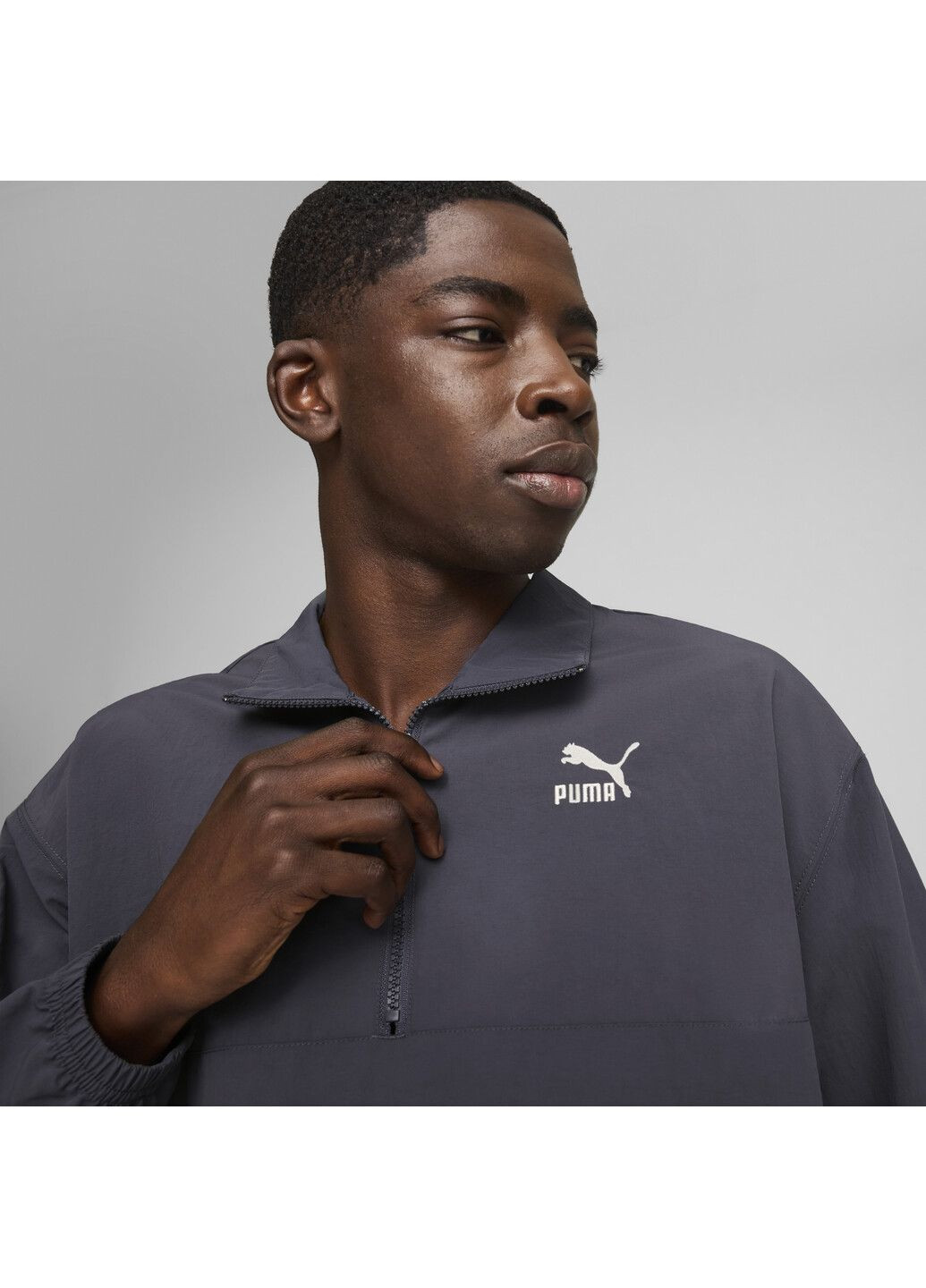 Лонгслів CLASSICS Woven Relaxed Crew Men Puma (304121961)