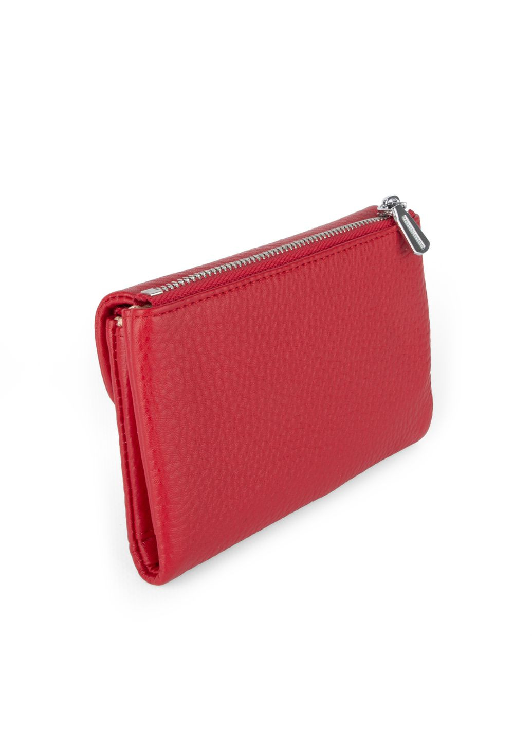 Кошелек женский кожаный LC68308-05 красный небольшой на магните De Esse (348780829)