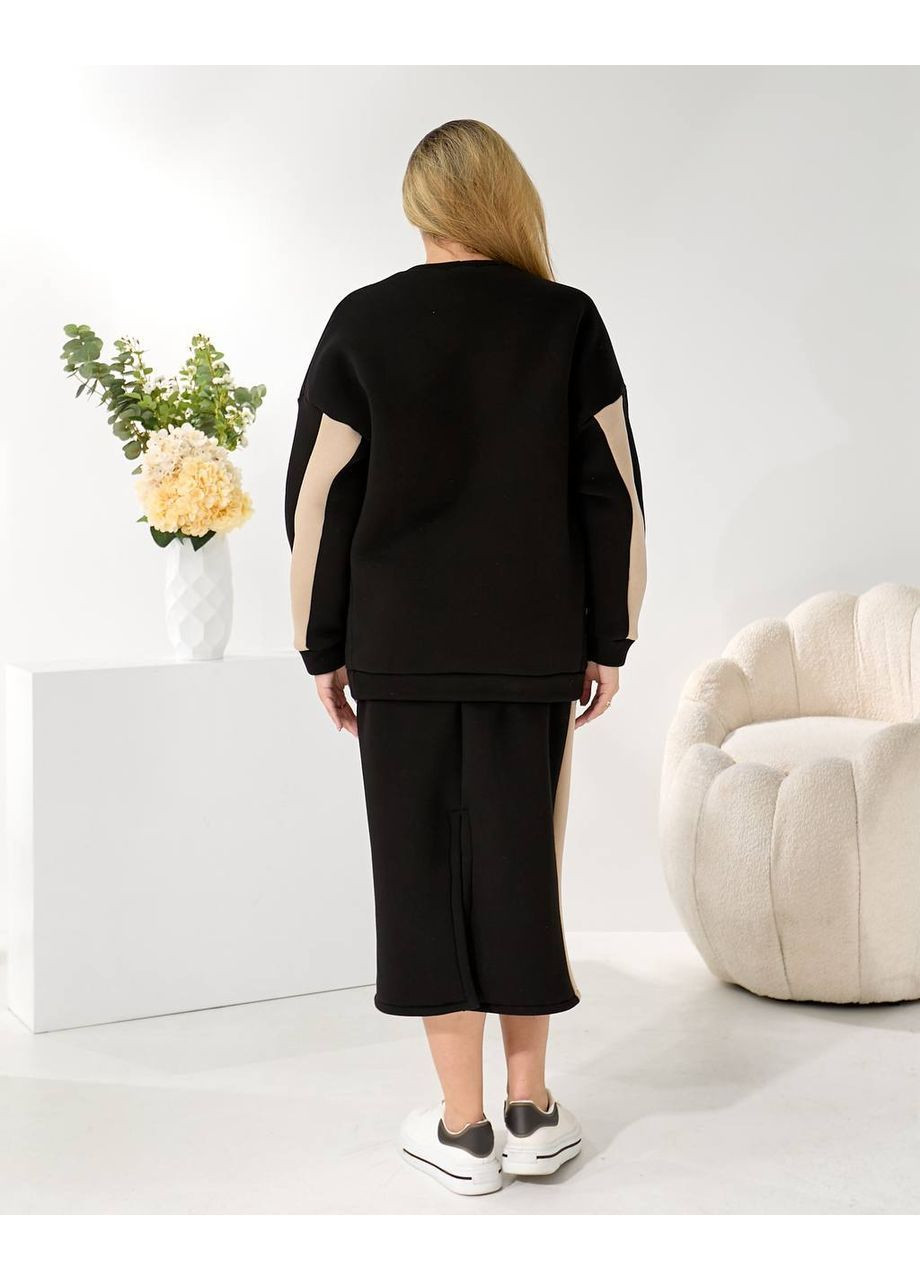 Женский костюм юбка с кофтой теплый Style Point (366017570)