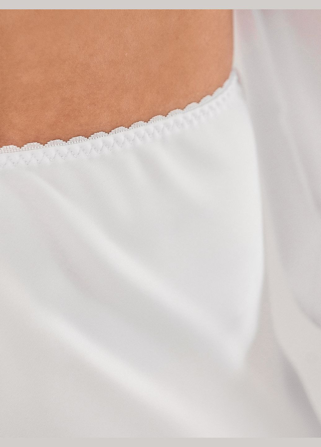 Белая повседневный однотонная юбка Ромашка