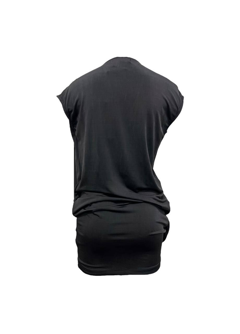 Черное повседневный платье черный Religion однотонное