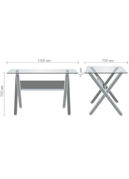 Нерозкладний стіл Maple (520662) Art Metal Furniture (315604672)
