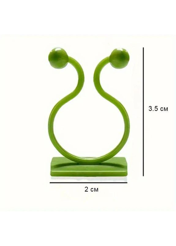 Клипсы для подвязки растений 20 шт настенные, поддержка для растений No Brand (370290275)