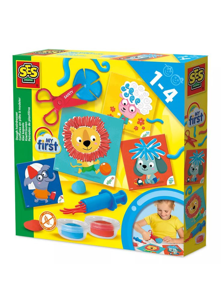 Набір для ліплення My first Весела перукарня (14407S) Ses Creative (362538486)