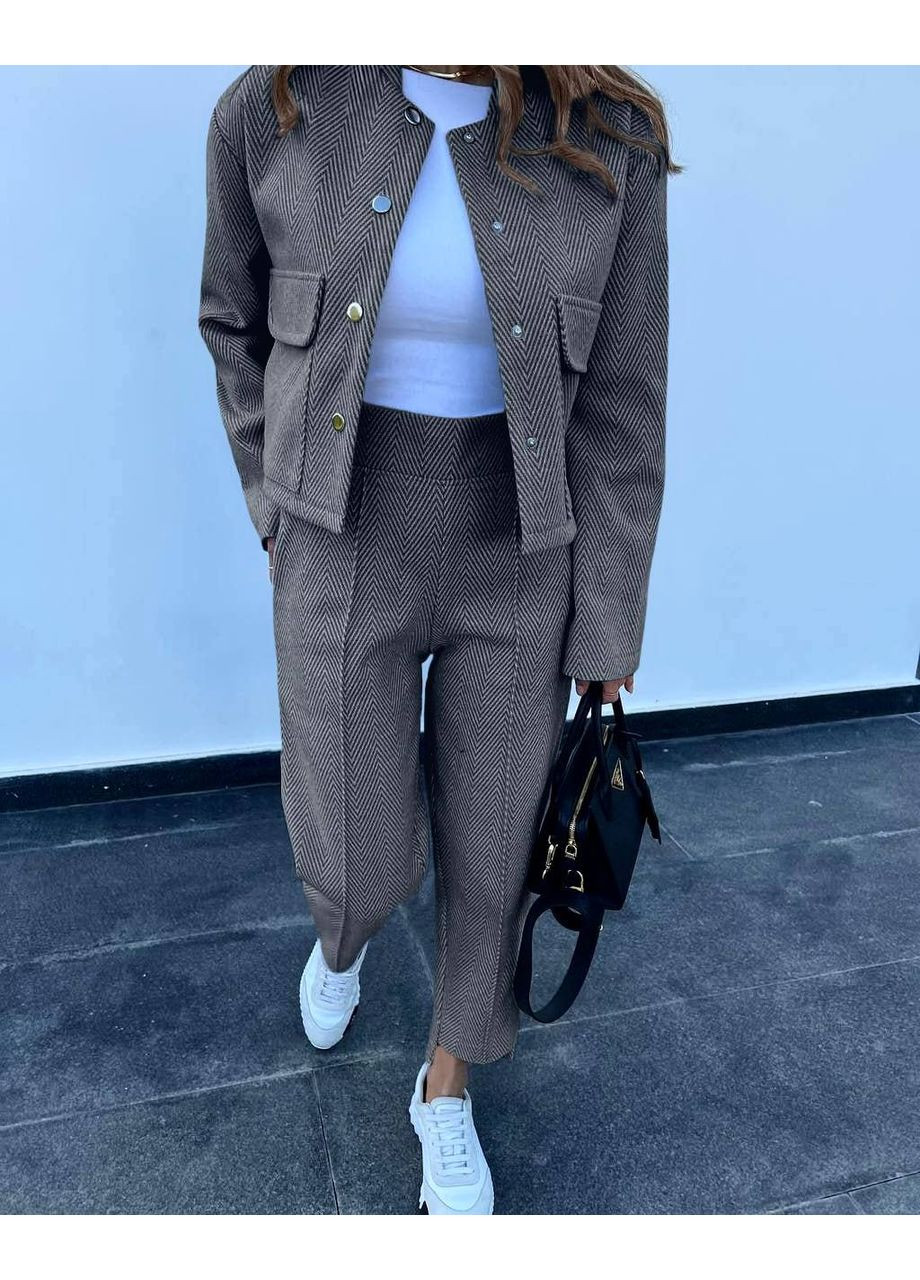 Костюм кашемір трикотаж No Brand (361648557)