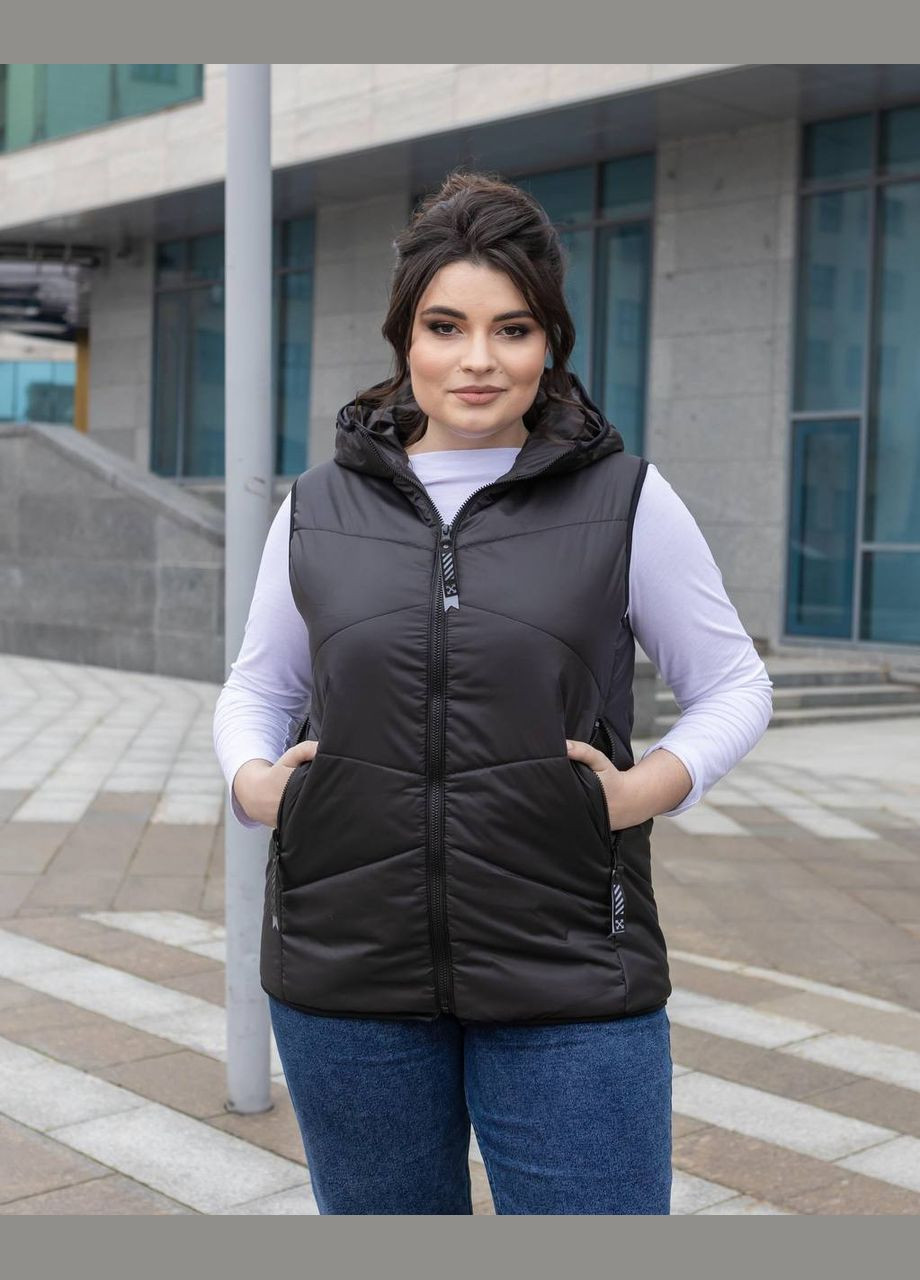 Жилет женский весна-осень большого размера SK (299487374)