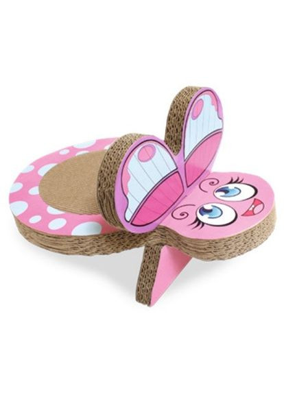 Когтеточка метелик Butterfly 25х38х20 см гофрокартон (8023222173170) Croci (329993934)