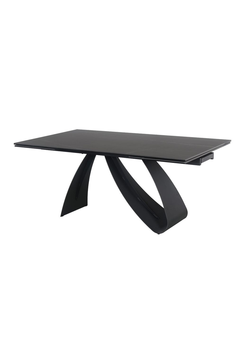 Стіл обідній DIUNA CERAMIC Чорний MARMUR SAHAR NOIR / Чорний мат (160-240) X90 DIUNACC160 Signal (372178020)