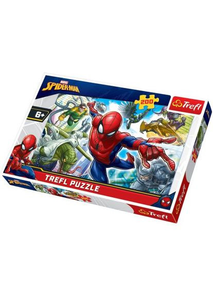 Пазлы "Марвел: Рожденный быть героем", 200 элементов Trefl (366971628)