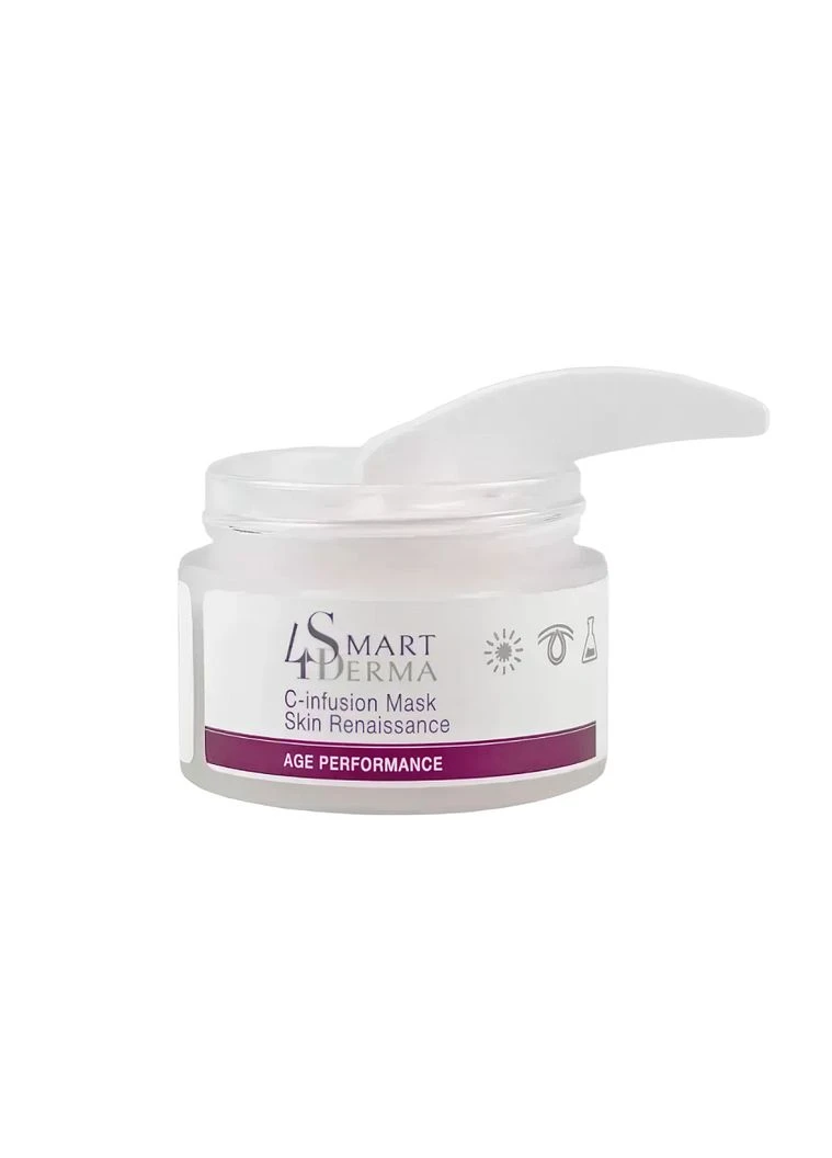 Smart4Derma Заполняющая антивозрастная маска-биомиметик с витамином С и пептидами для ревитализации кожи 50 мл — Крем, Украина (368831083)