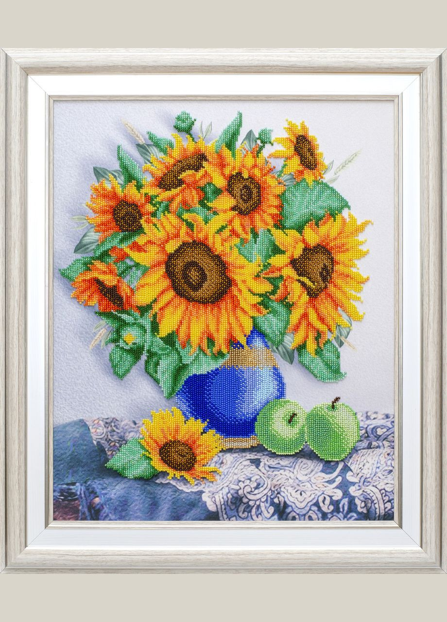 Набор для вышивки бисером "Солнечный букет", 33х41 см No Brand (340483102)