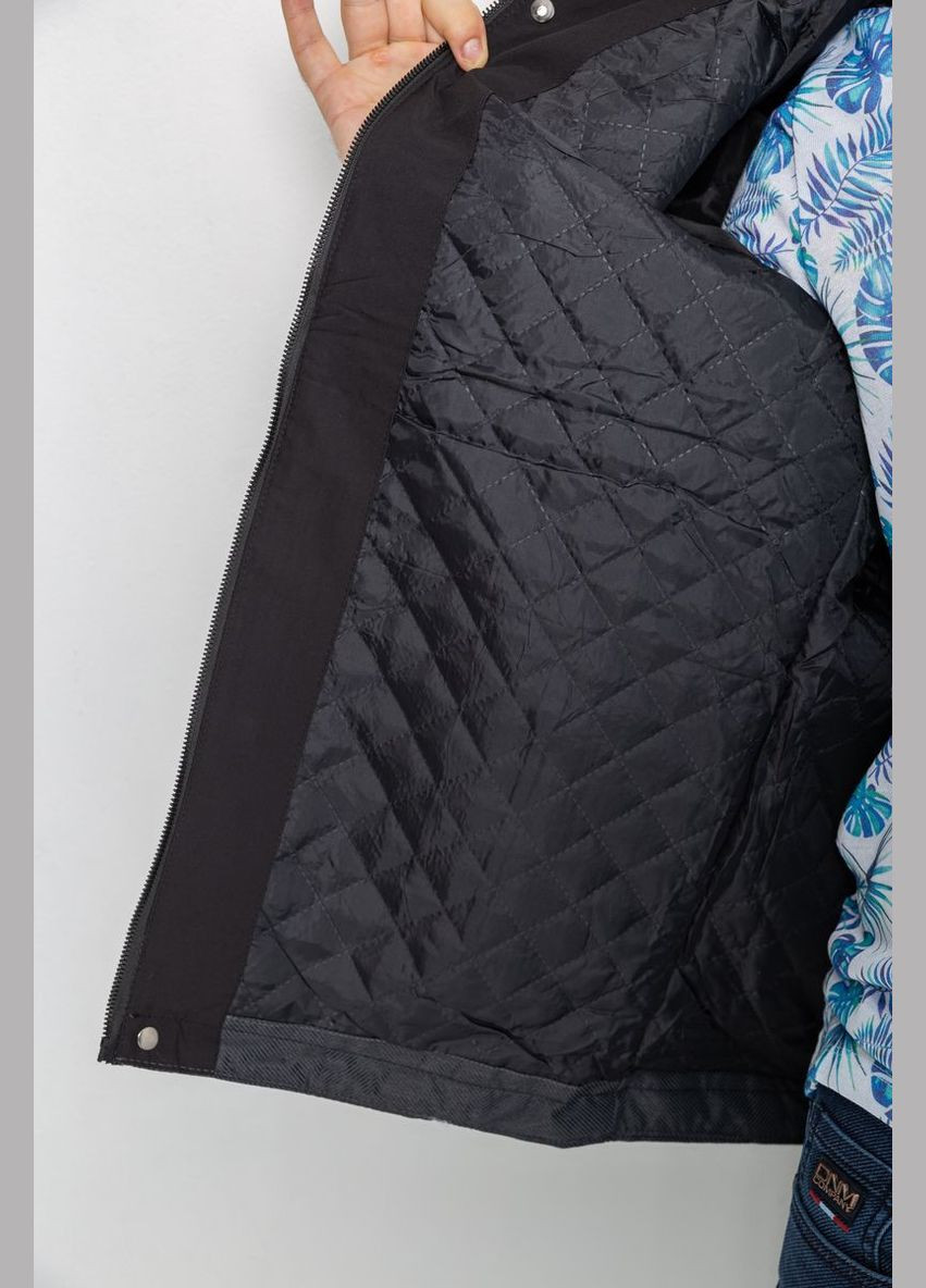 Комбінована демісезонна куртка чоловіча демісезонна -1, колір хакі, 214r2012 Ager