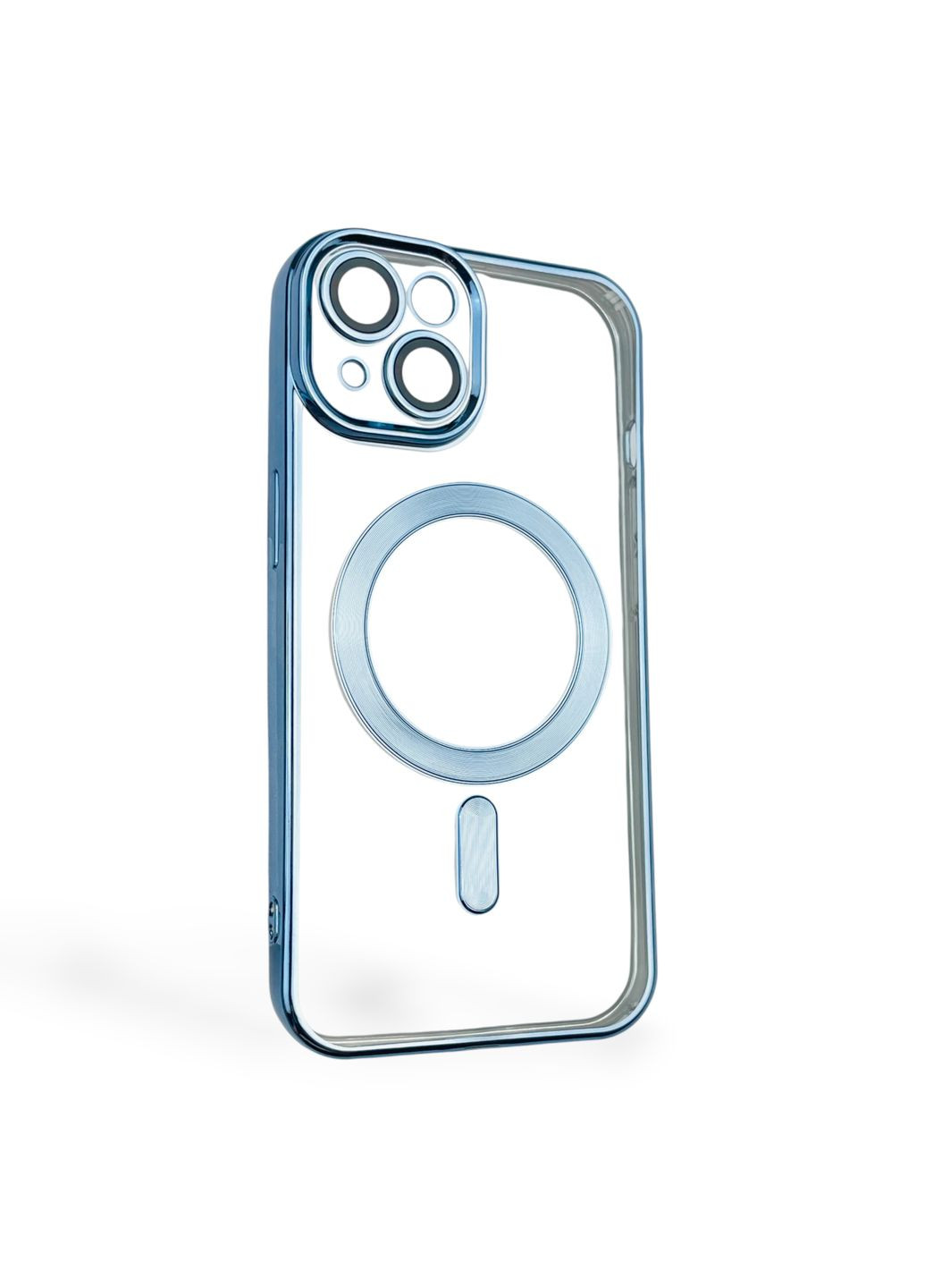 Чохол для iPhone 13 з лінзами на камері з MagSafe на айфон 13 блакитний Apple (366390859)